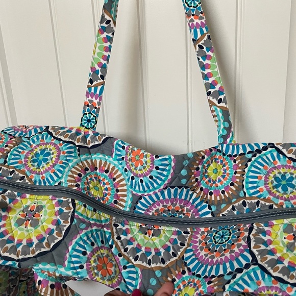 Vera Bradley large duffle bag travel bag - Picture 4 of 7